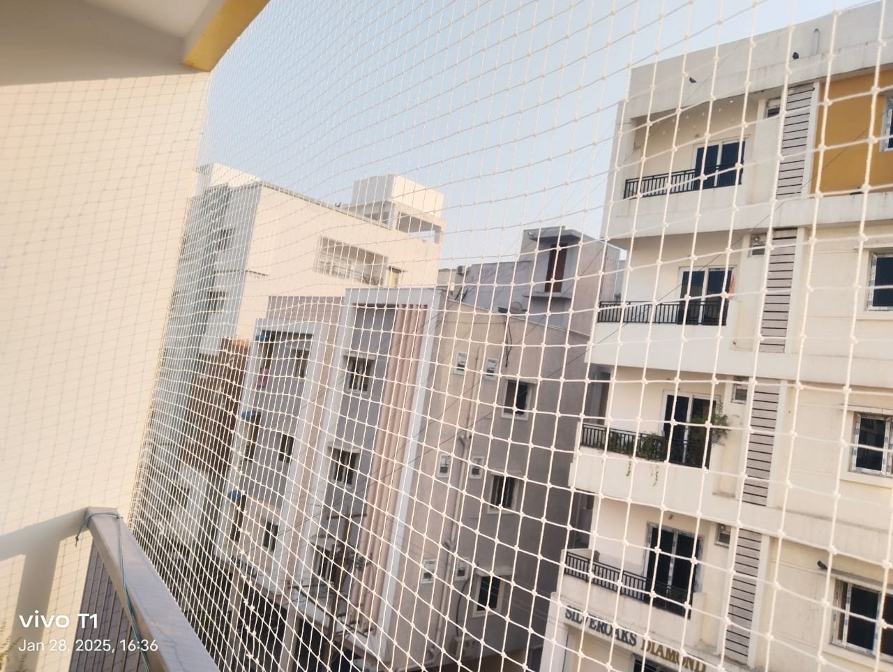 Professional safety net installation team in Bangalore