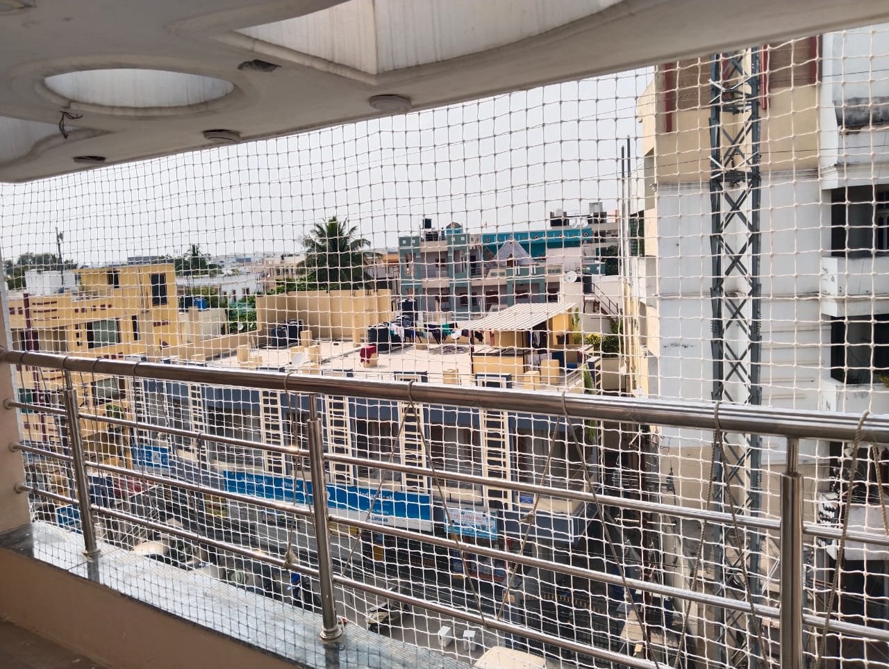 Prathap Safety Nets installation team in Bangalore