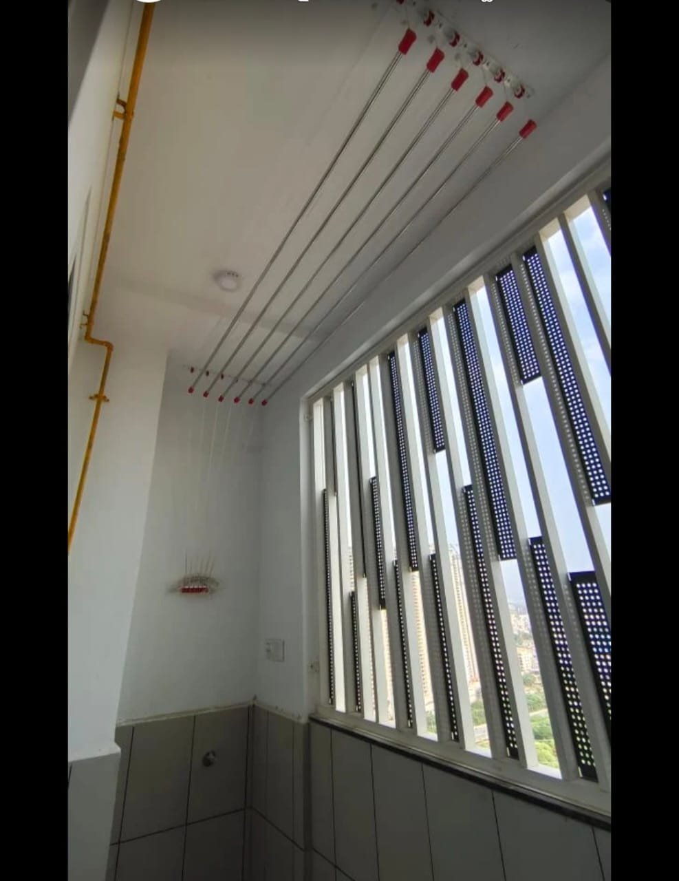 Terrace cloth hangers