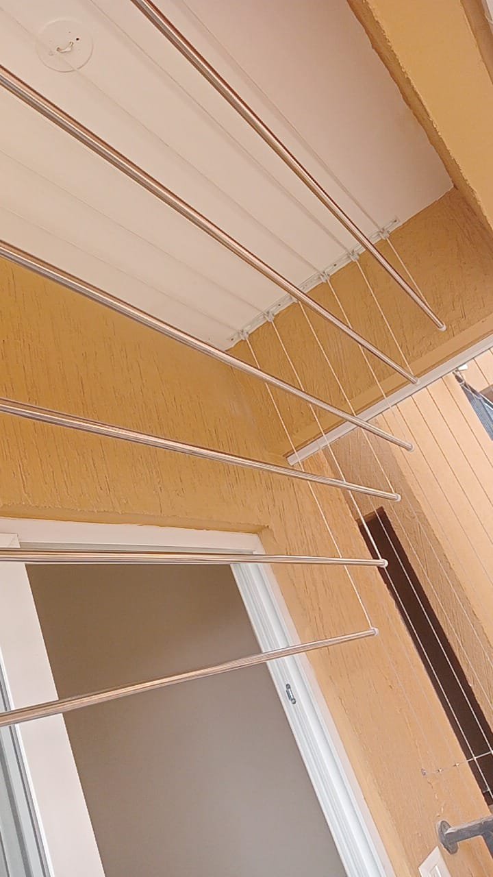 Ceiling cloth hanger installation in Bangalore